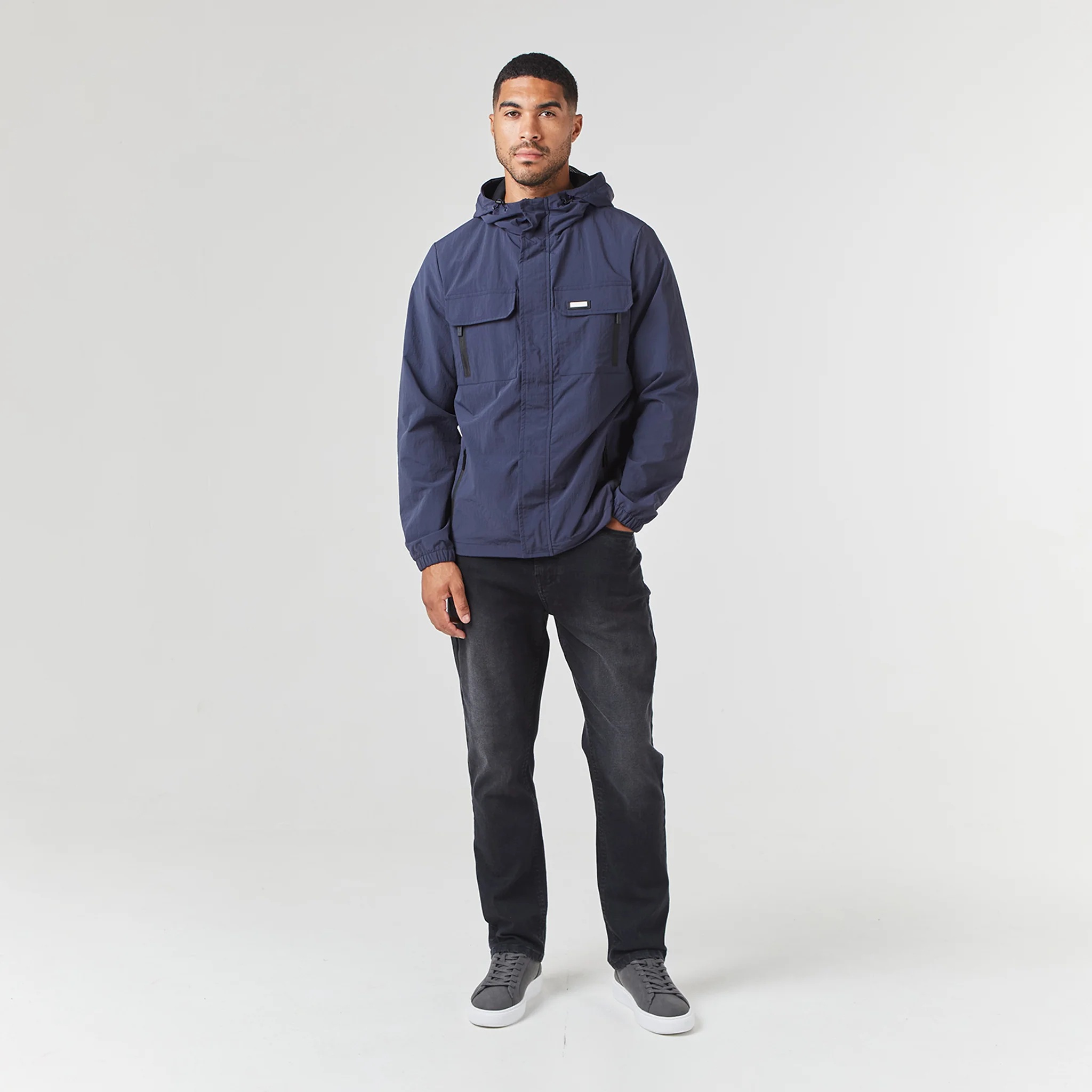 Tech Utility Jacket | Navy - Image 8