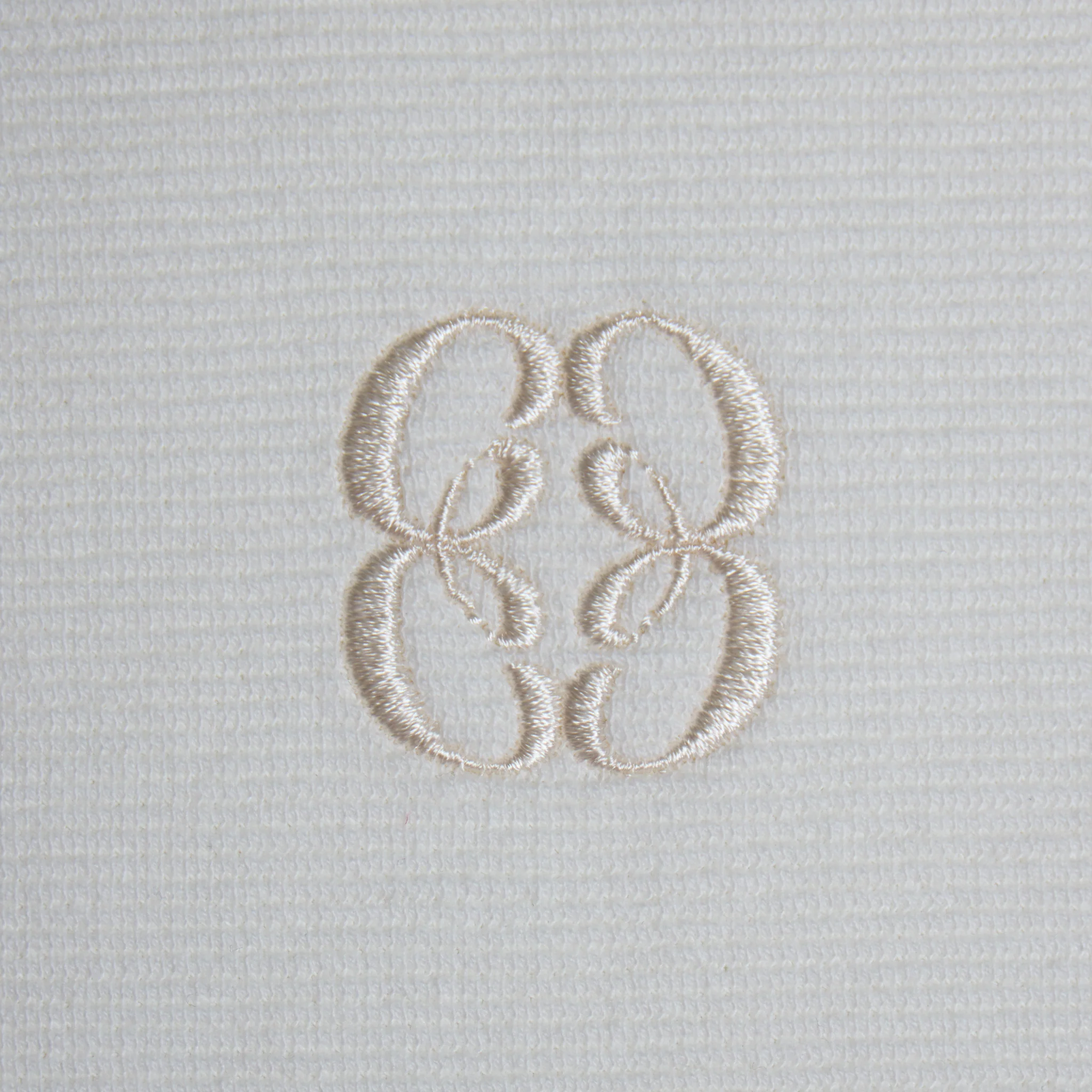Textured Icon T-Shirt | Ecru - Image 5