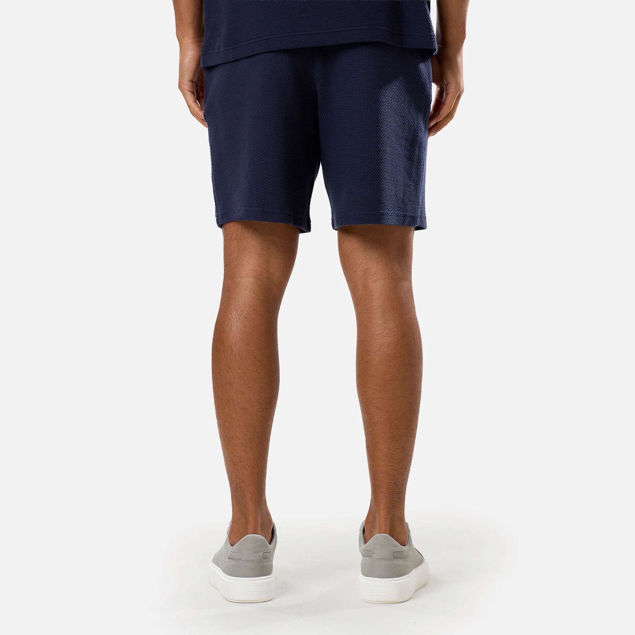 Textured Shorts | Navy - Image 6