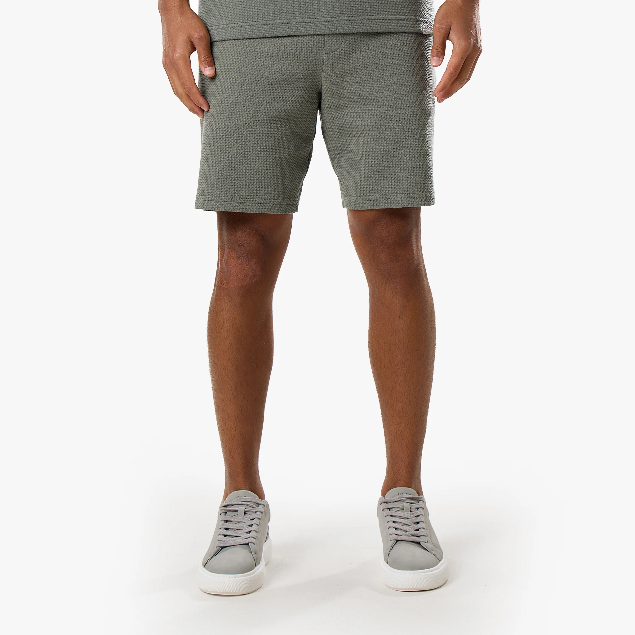 Textured Shorts | Olive - Image 6