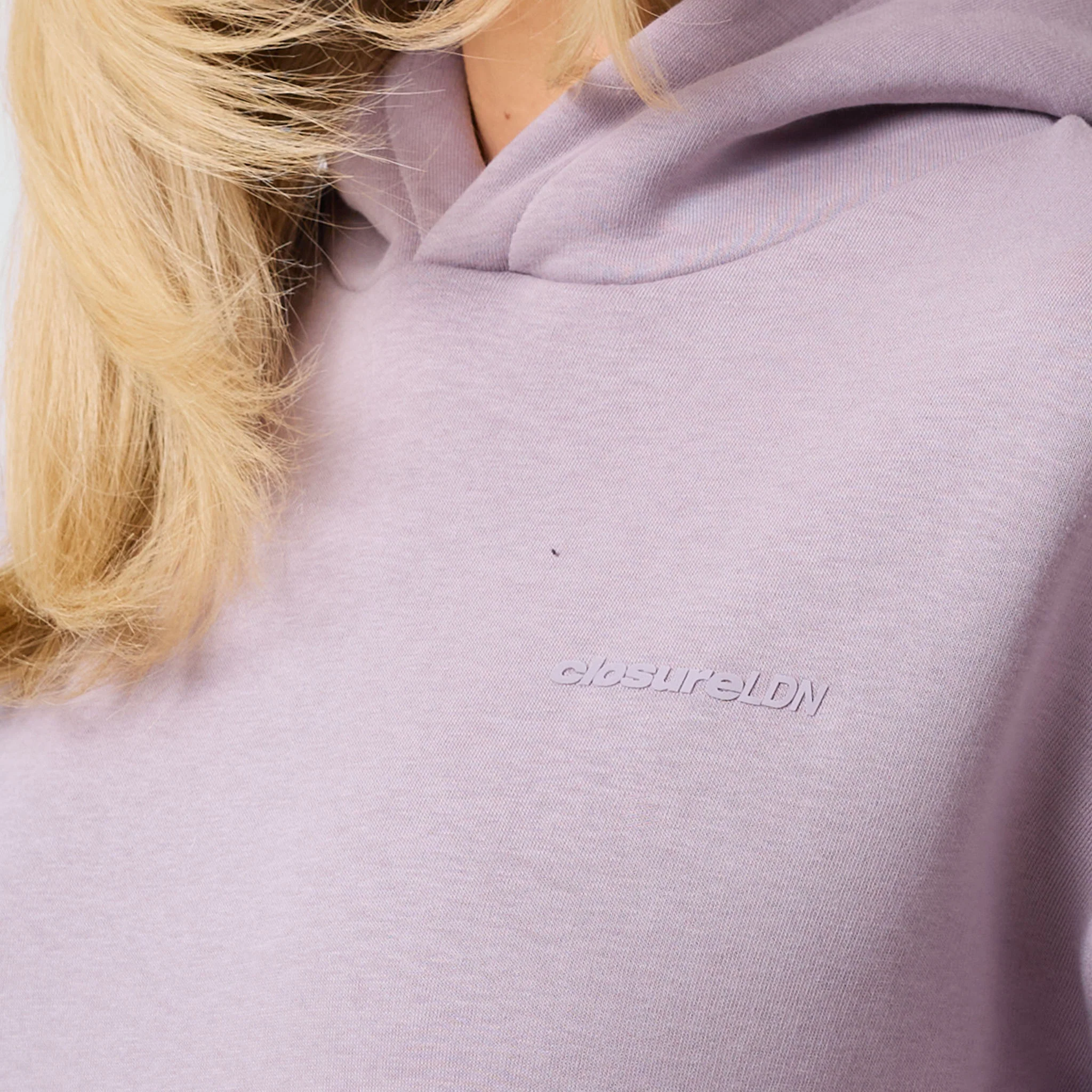 Tonal Core Logo Hoodie | Dusty Mauve - Image 3