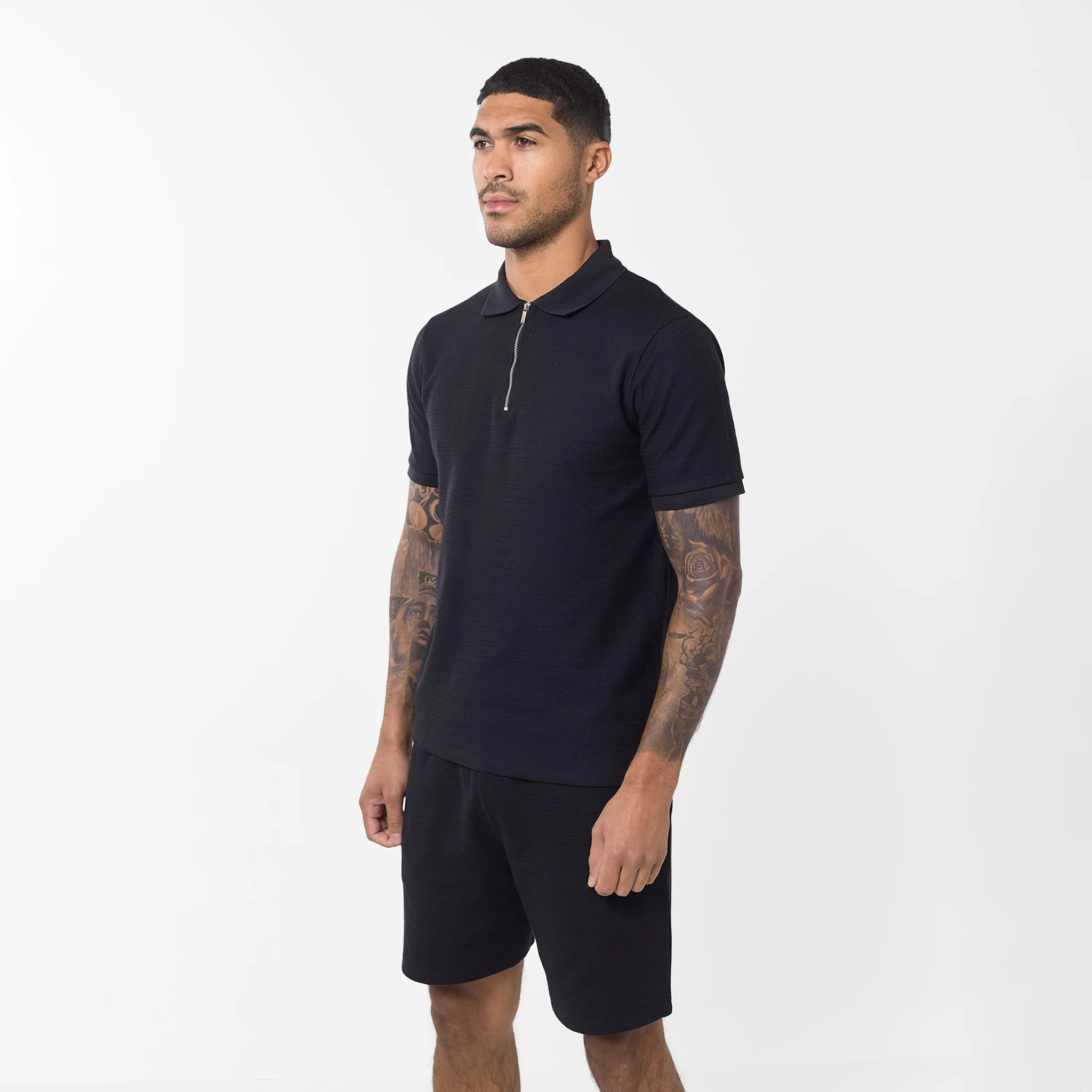 Tonal Knit Short | Black - Image 5