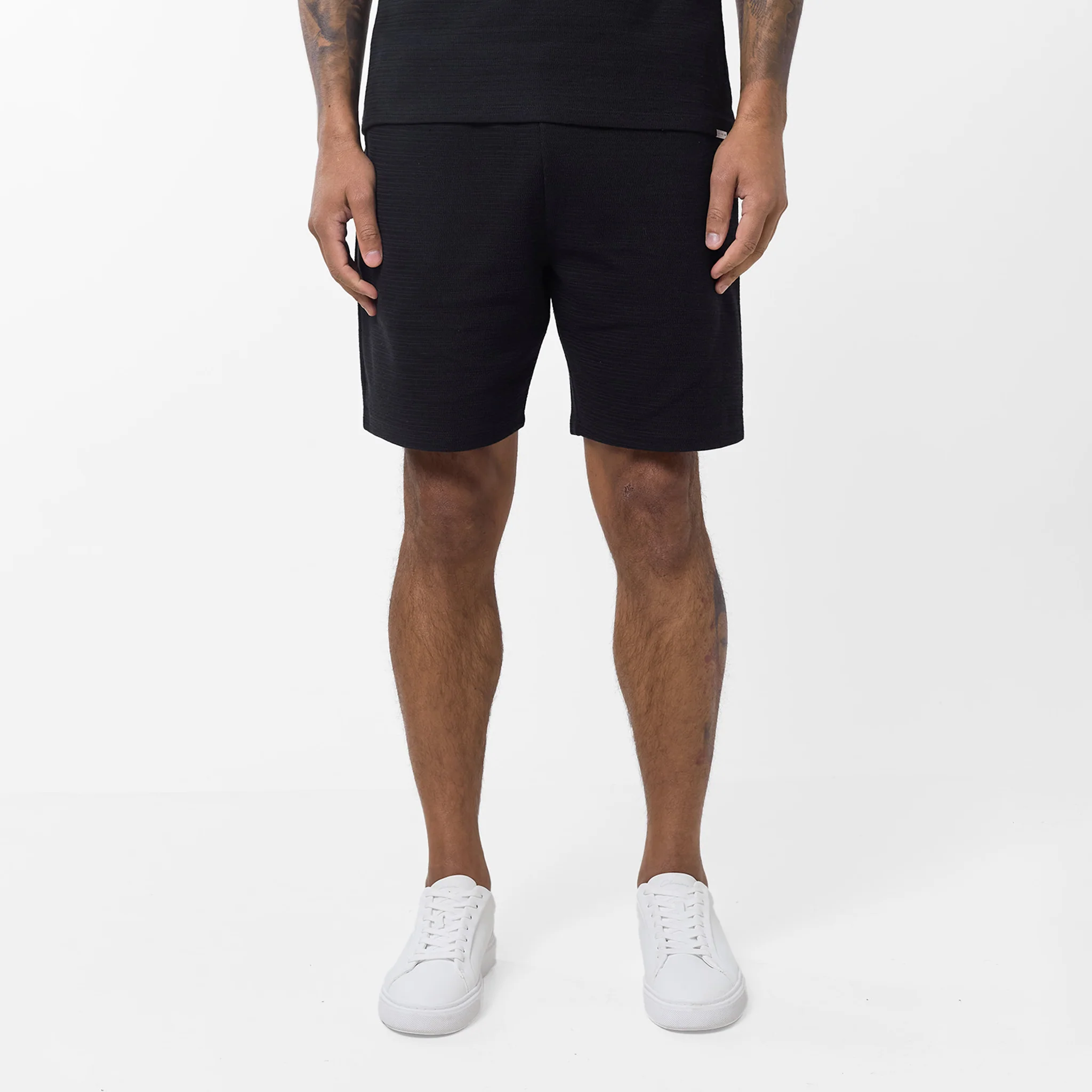 Tonal Knit Short | Black - Image 8