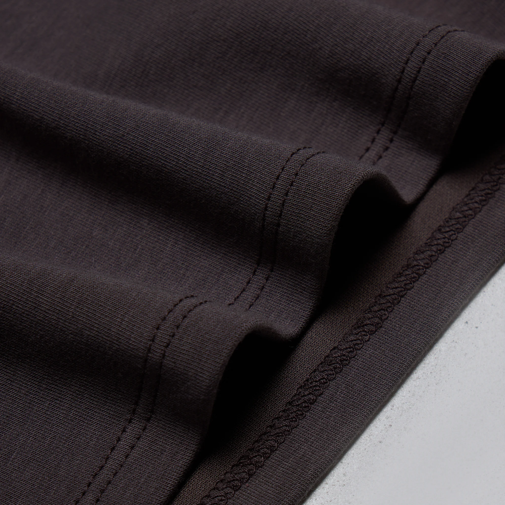 Tonal Scuba Core Logo Baby Tee | Espresso - Image 4