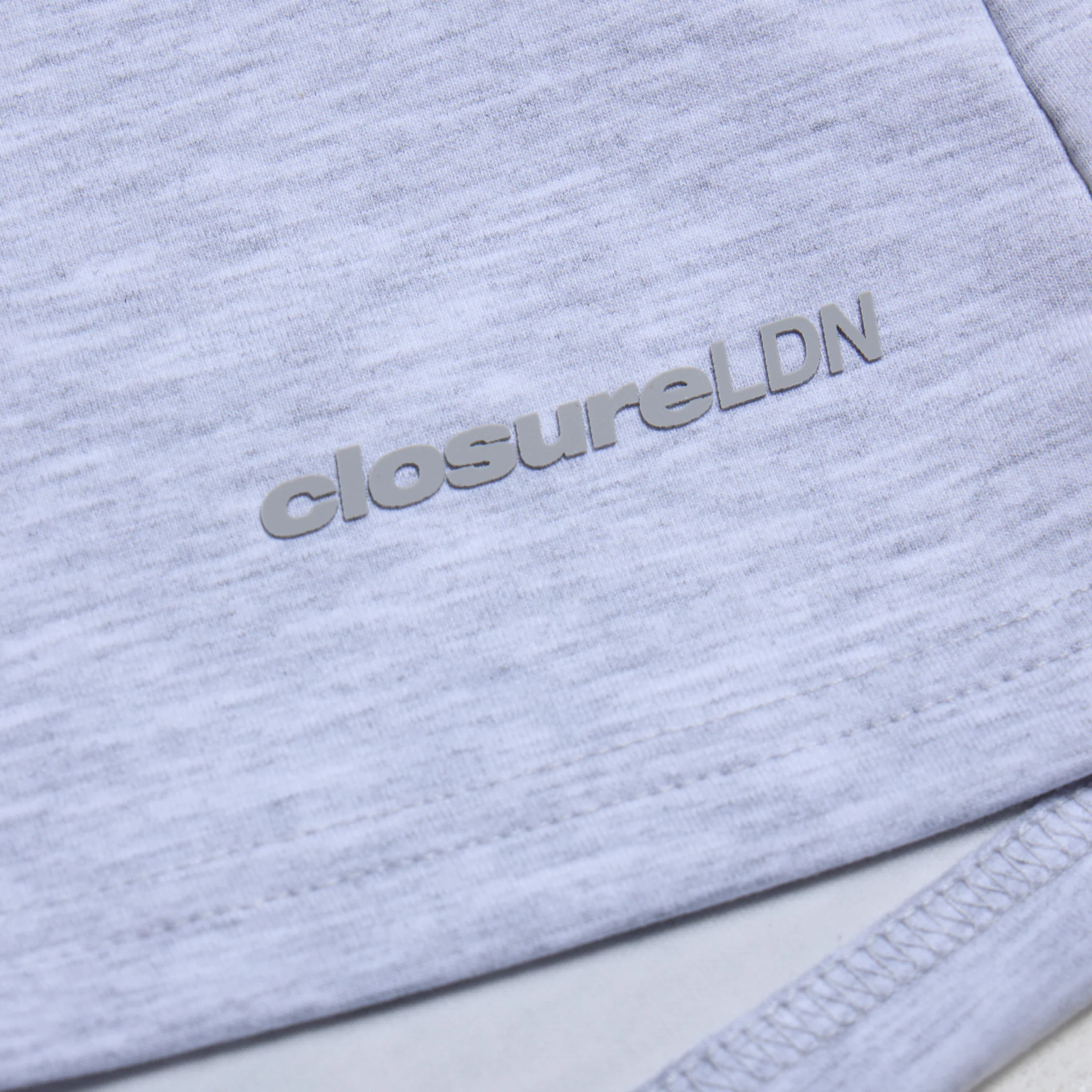 Tonal Scuba Core Logo Short | Grey Marl - Image 3