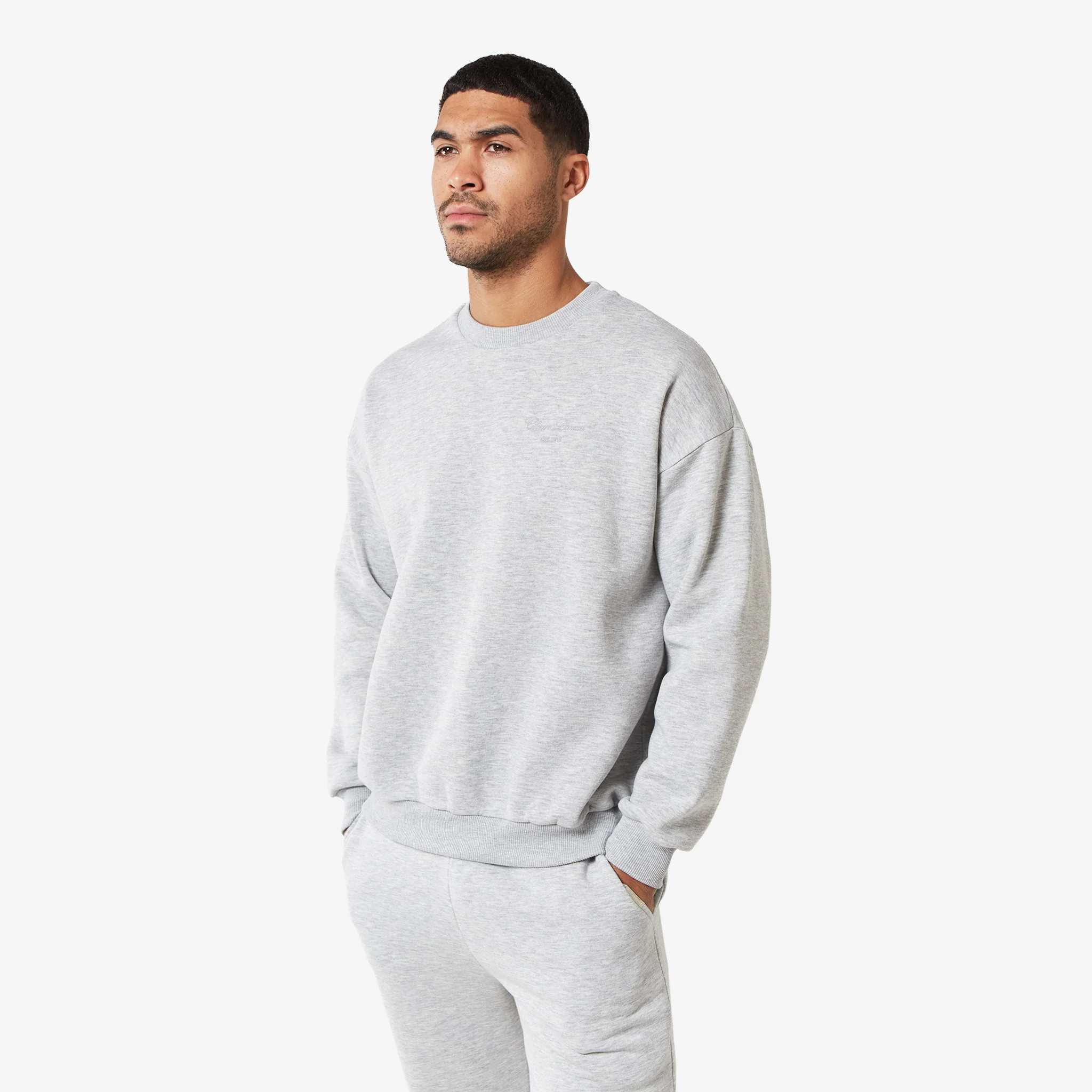 Tonal Signature Tracksuit | Grey Marl - Image 4