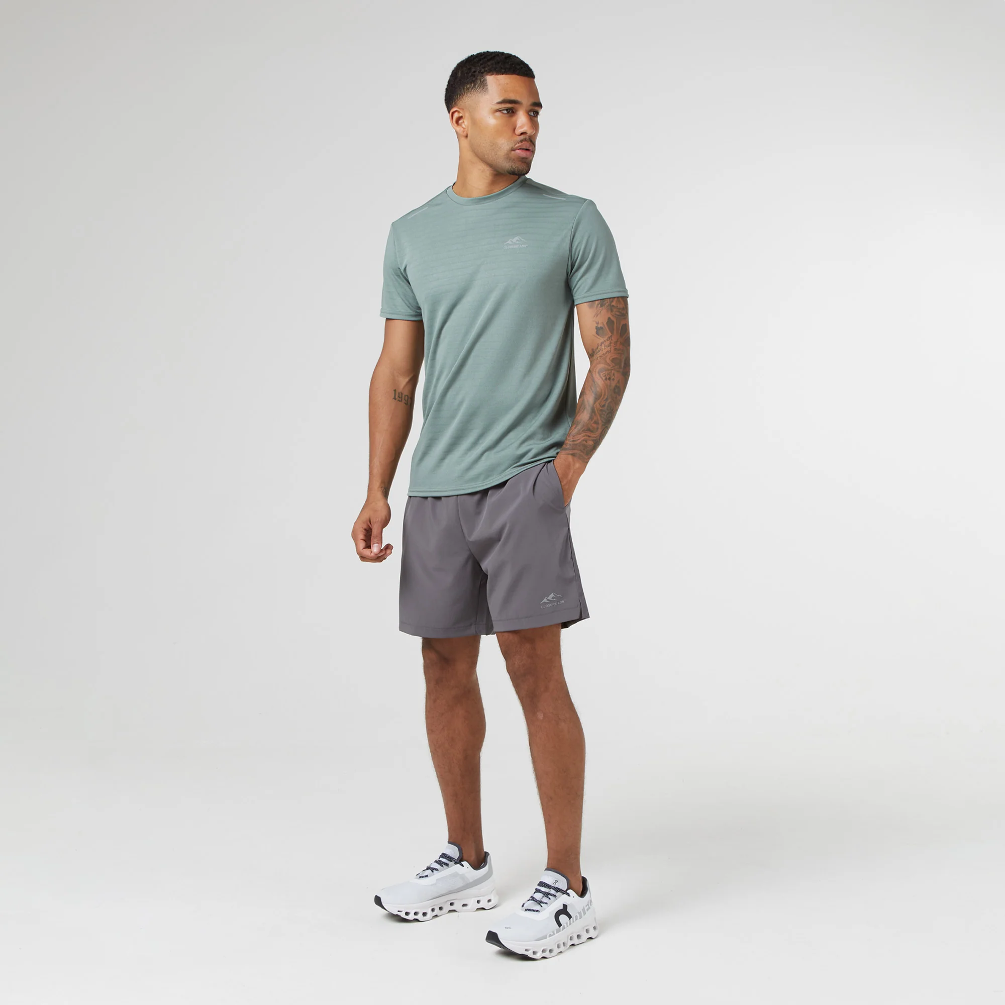 Training T-Shirt | Dark Sage - Image 2