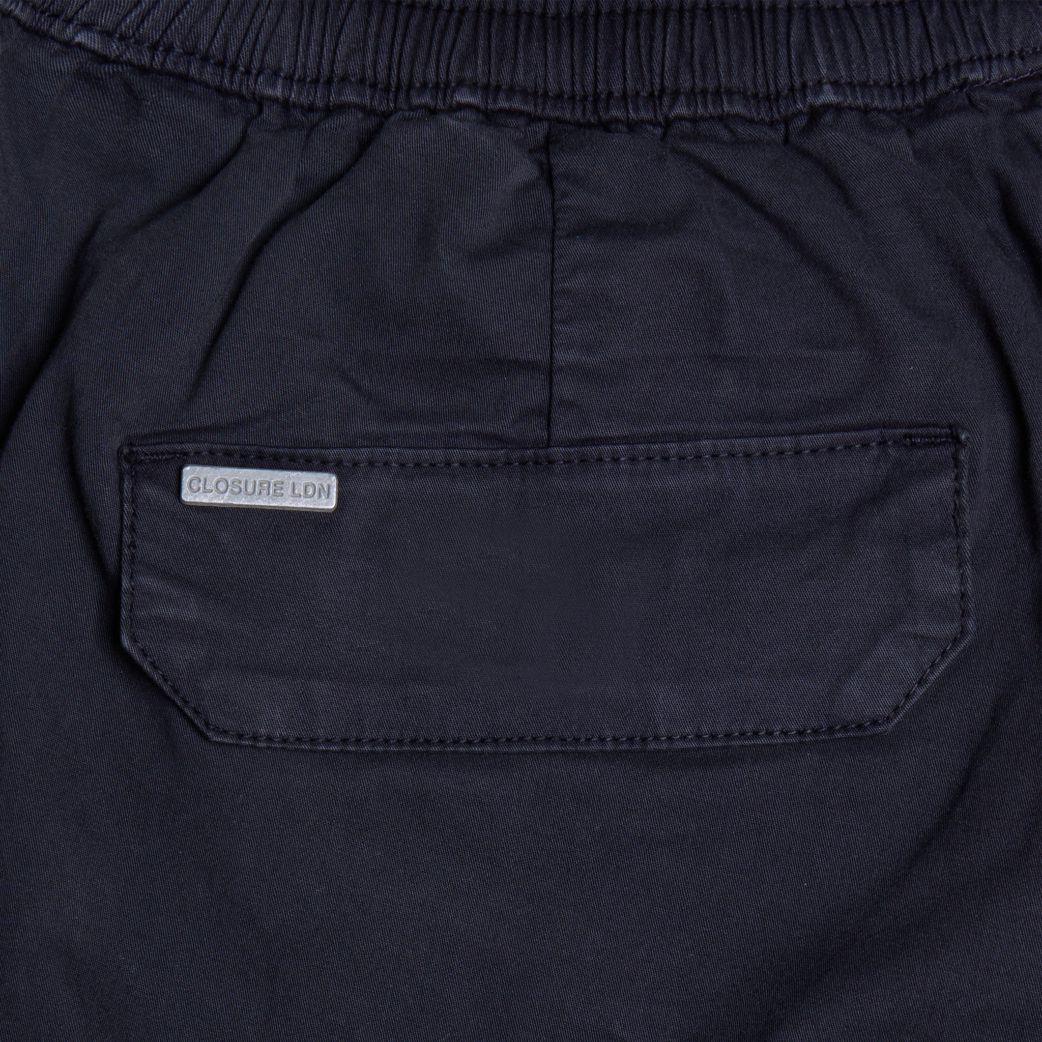 Twill Relaxed Cargo Short | Charcoal - Image 10