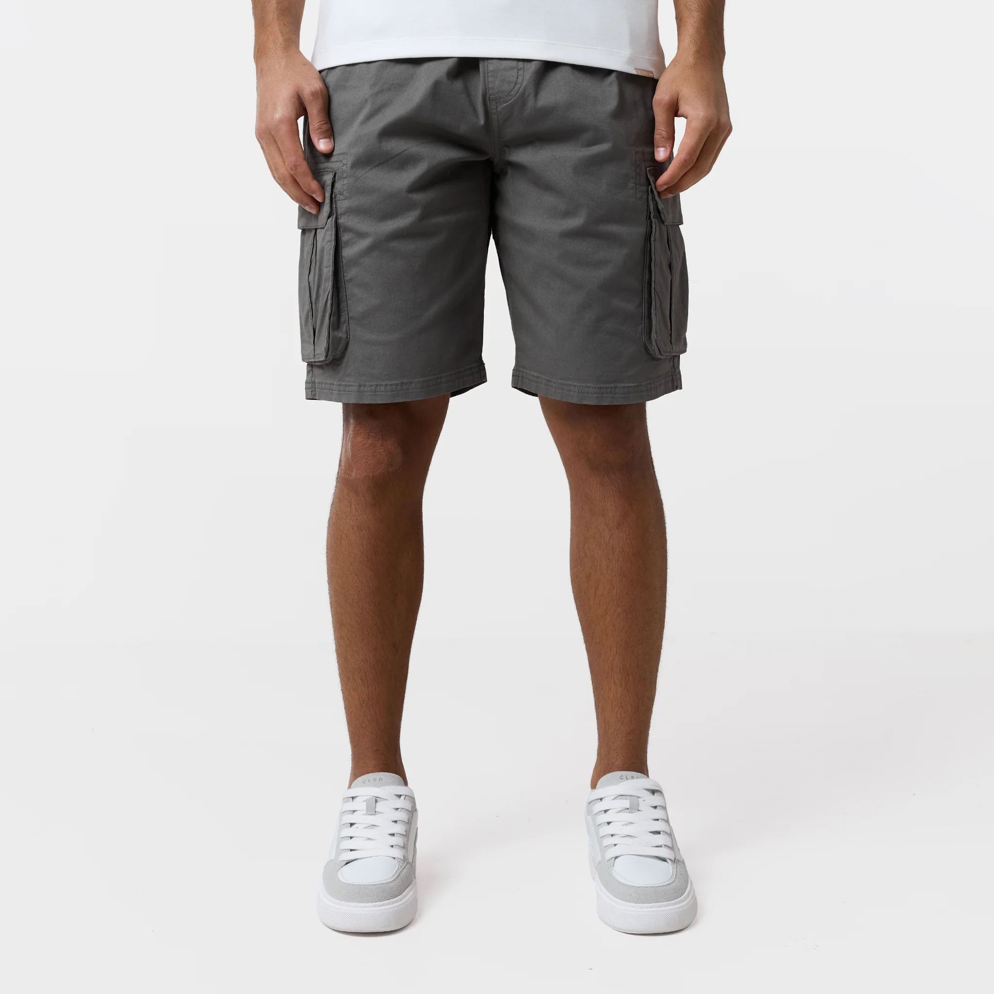 Twill Relaxed Cargo Short | Olive - Image 5