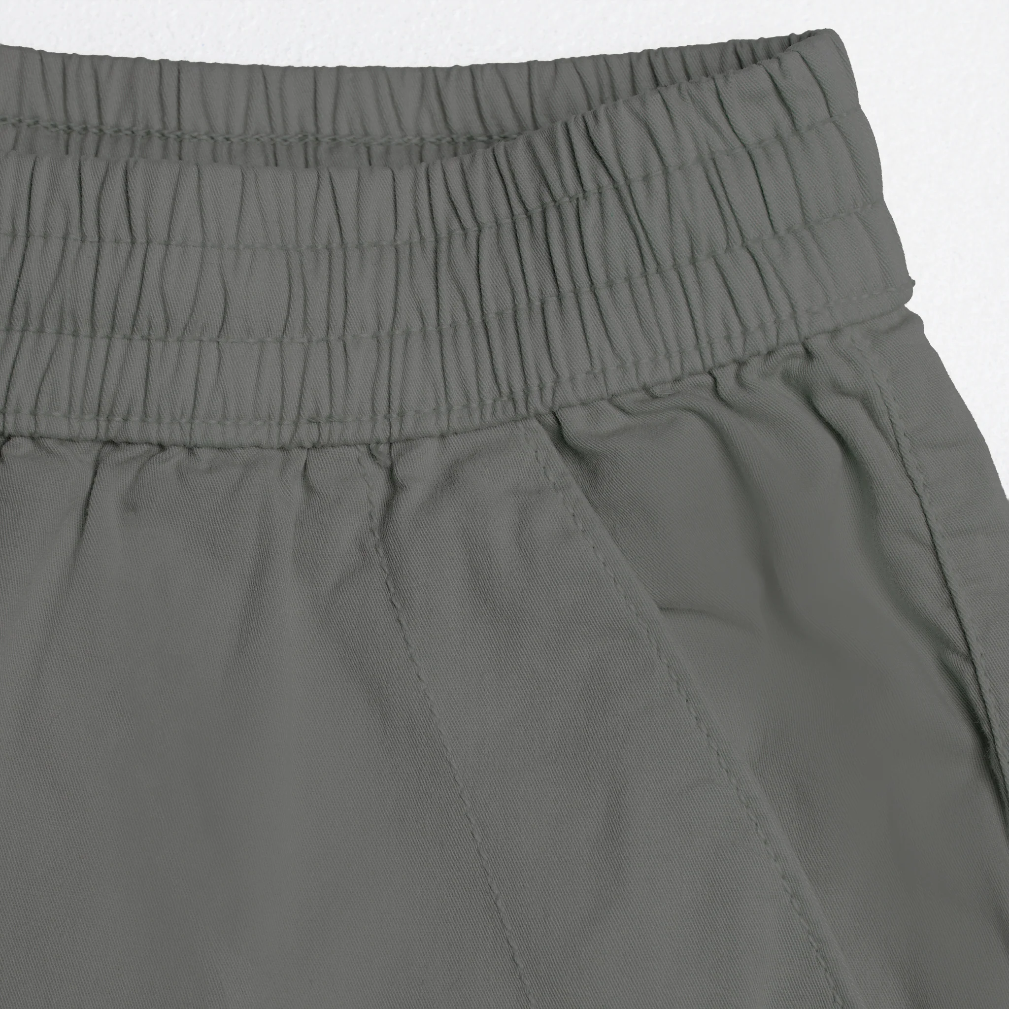 Twill Relaxed Cargo Short | Olive - Image 7