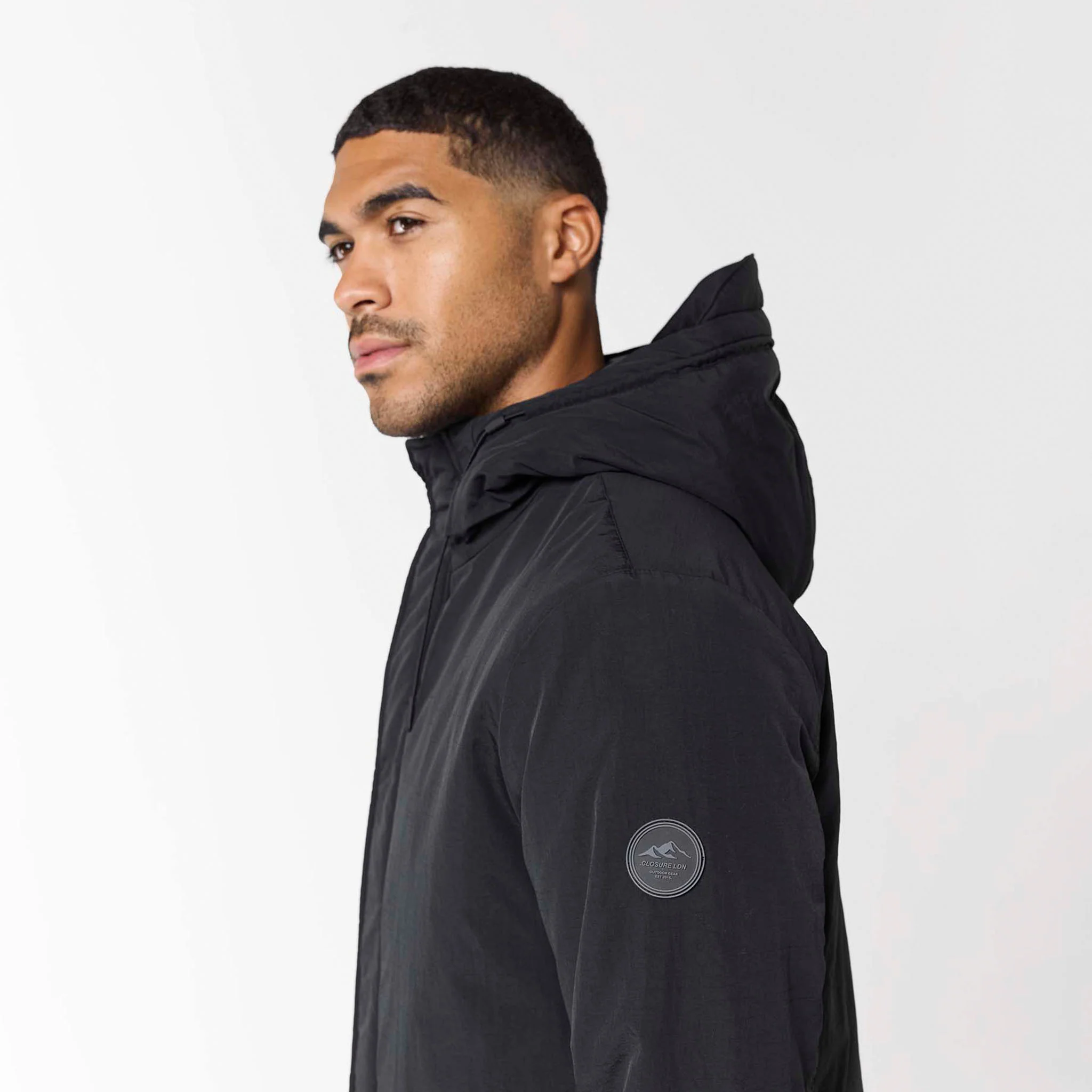 Utility Tech Pocket Parka | Black - Image 10