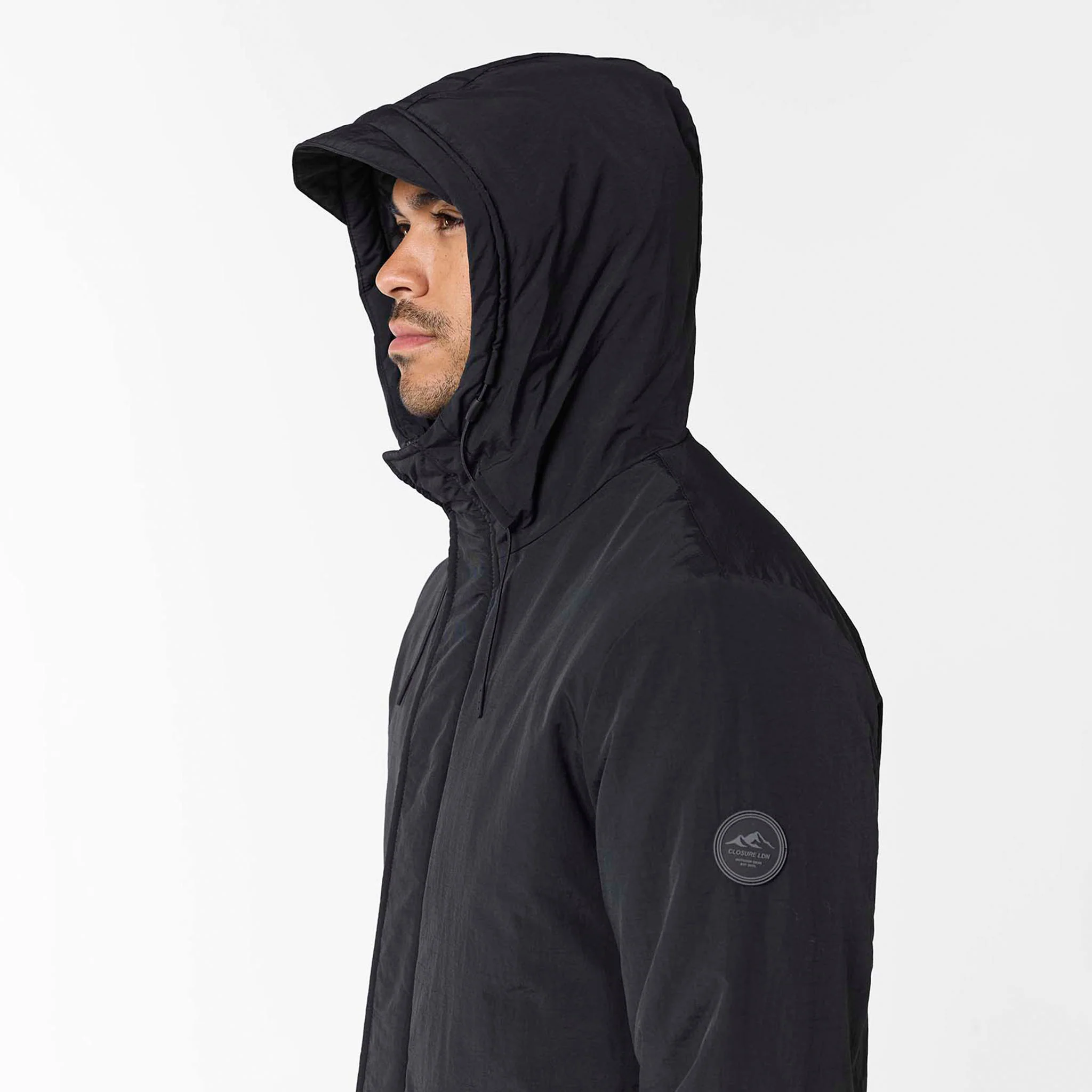Utility Tech Pocket Parka | Black - Image 11