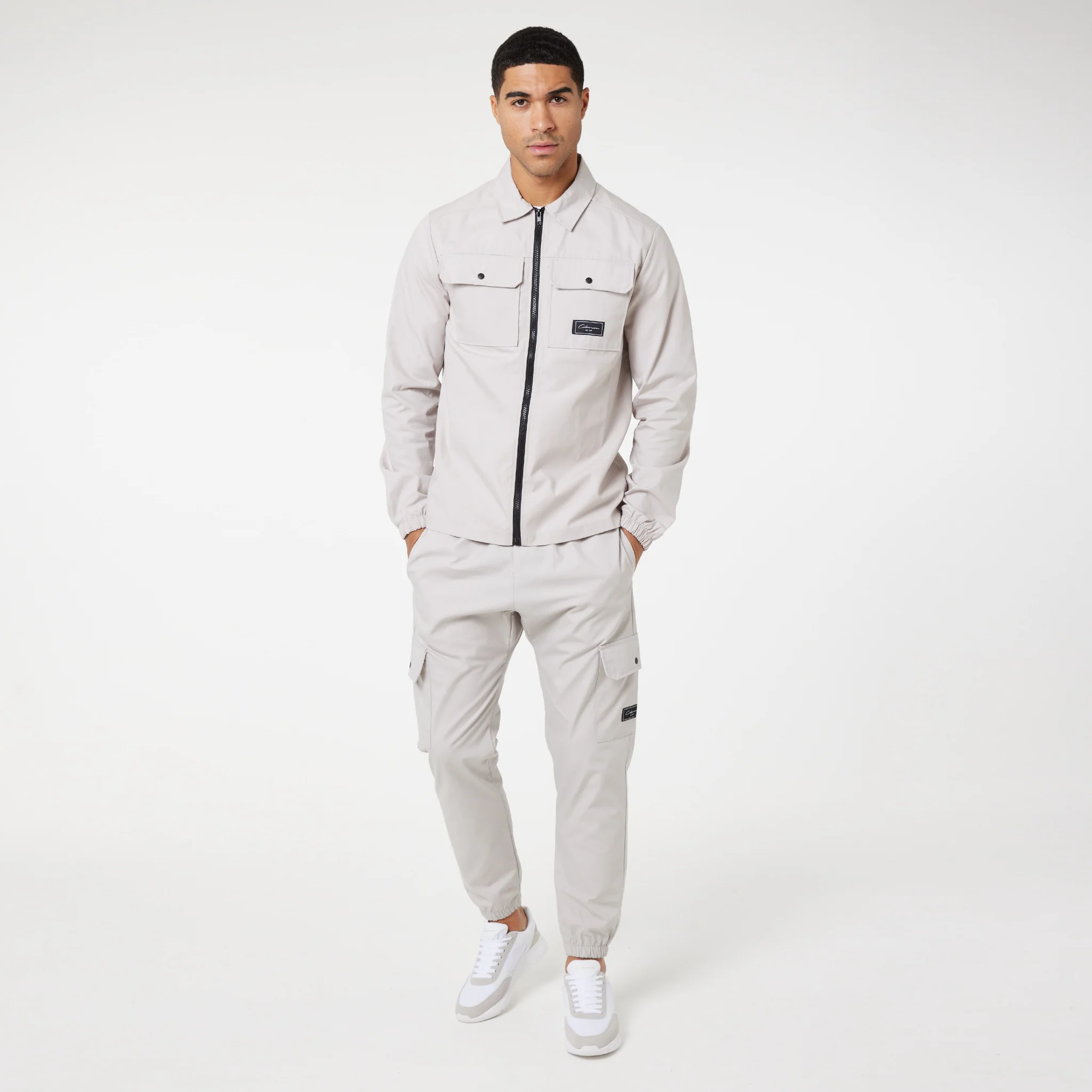 Utility Cargo Pant | Chalk - Image 3