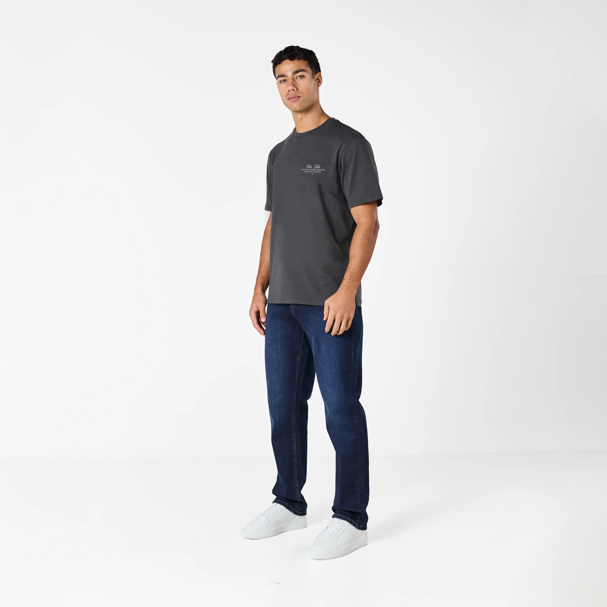 Vintage Cherry T-Shirt | Charcoal - Image 3