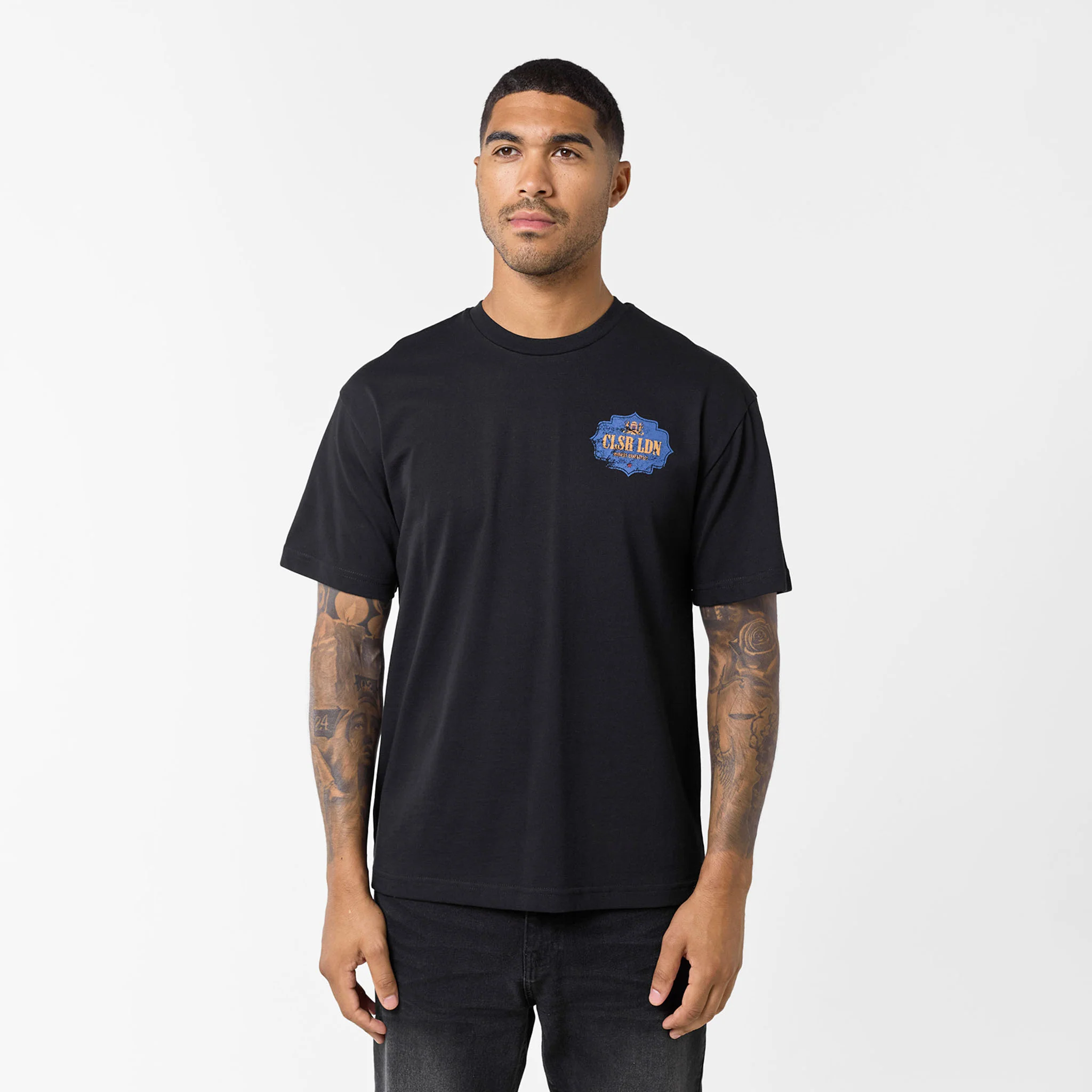 Vintage Emblem T-Shirt | Black - Image 3