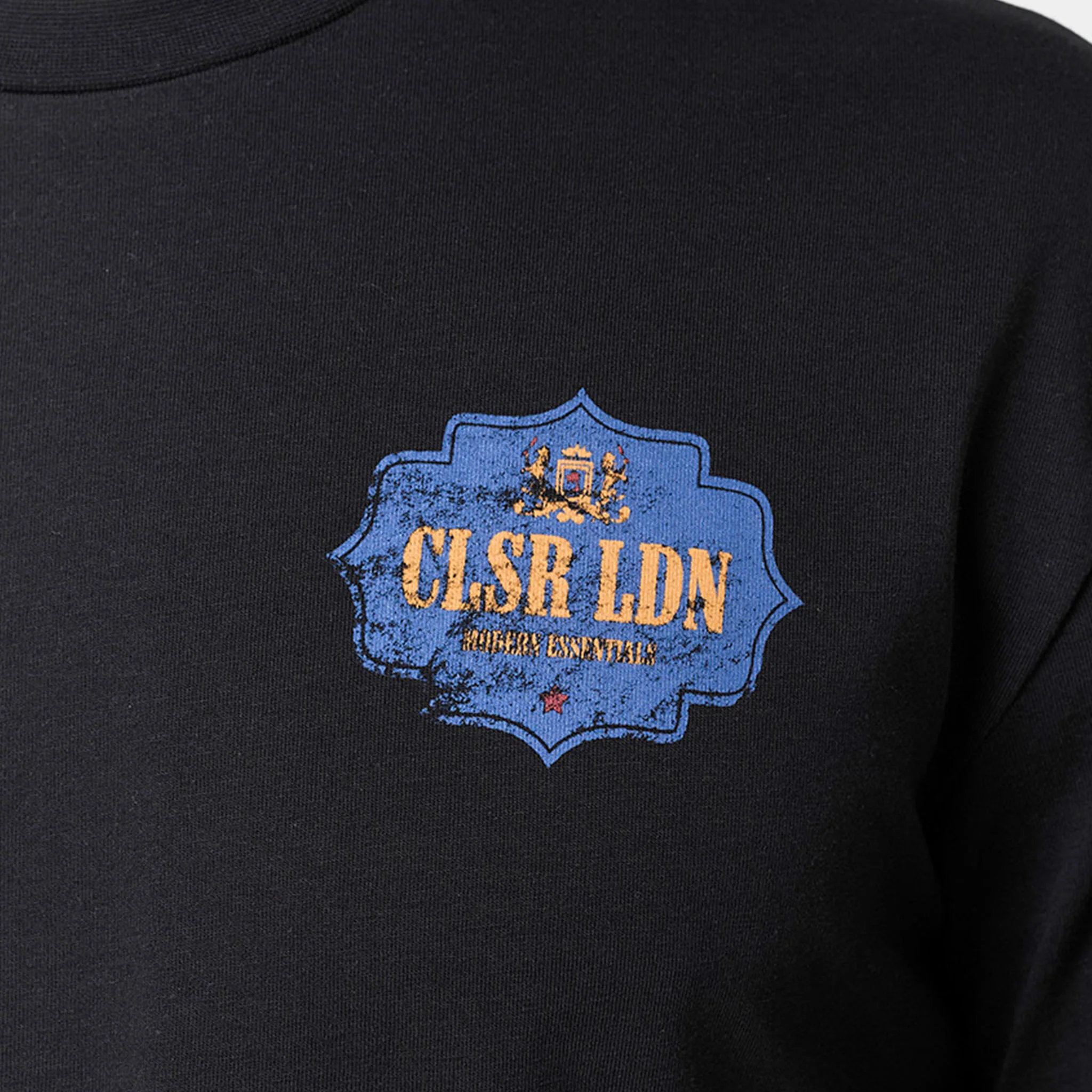 Vintage Emblem T-Shirt | Black - Image 4