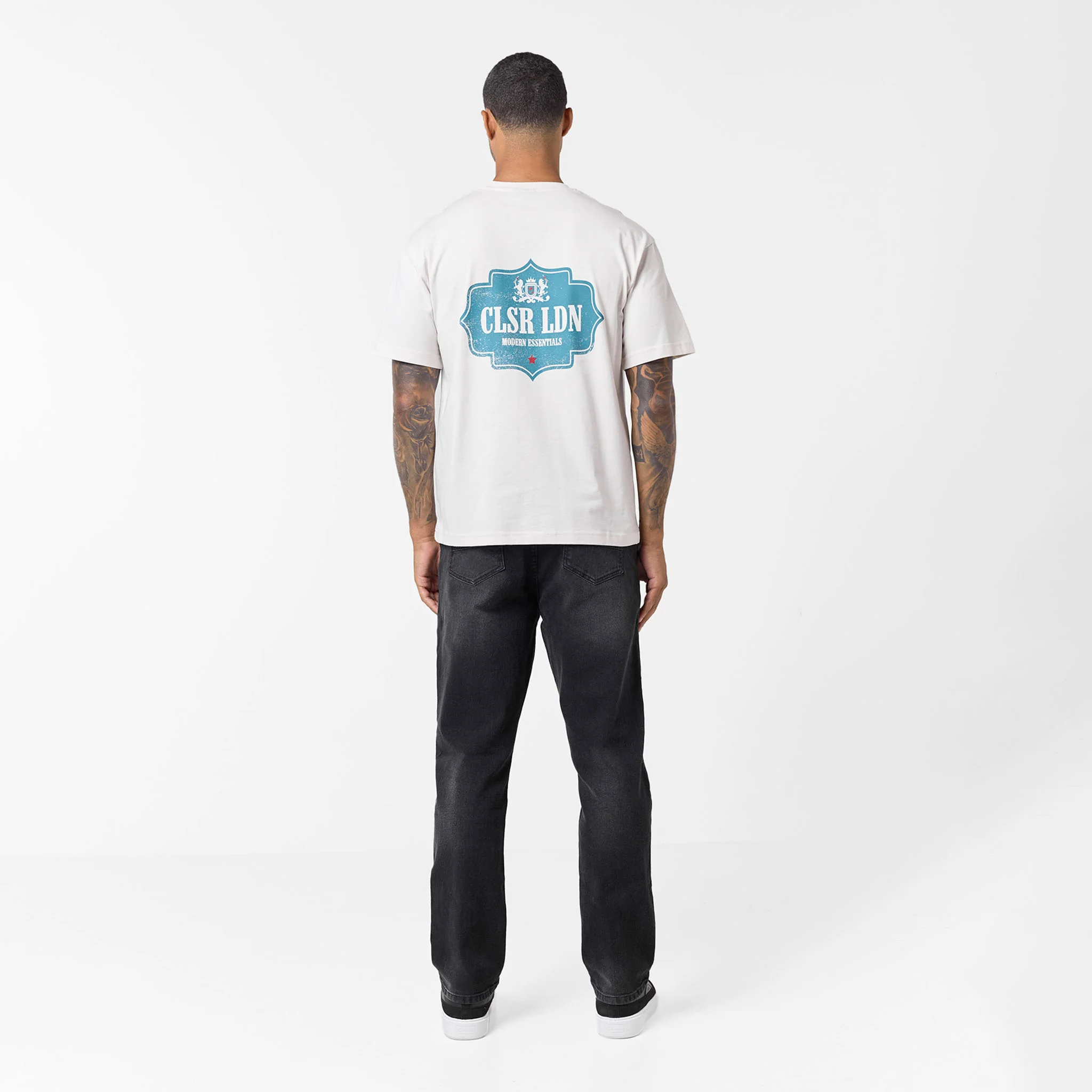 Vintage Emblem T-Shirt | Off White - Image 5