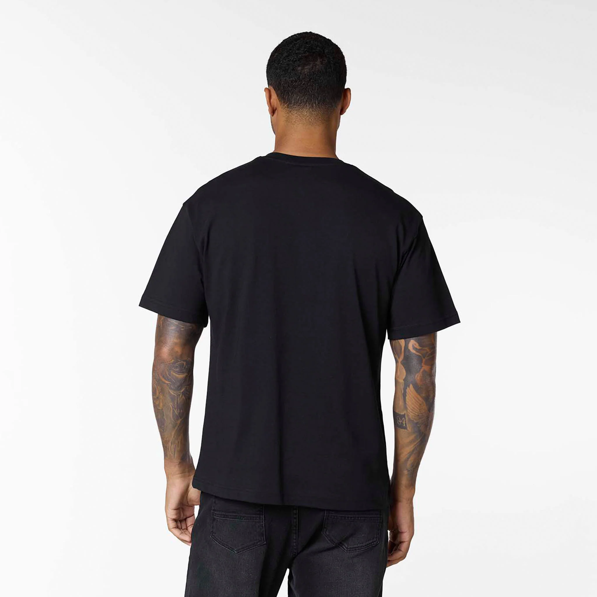 Vintage Label T-Shirt | Black - Image 4