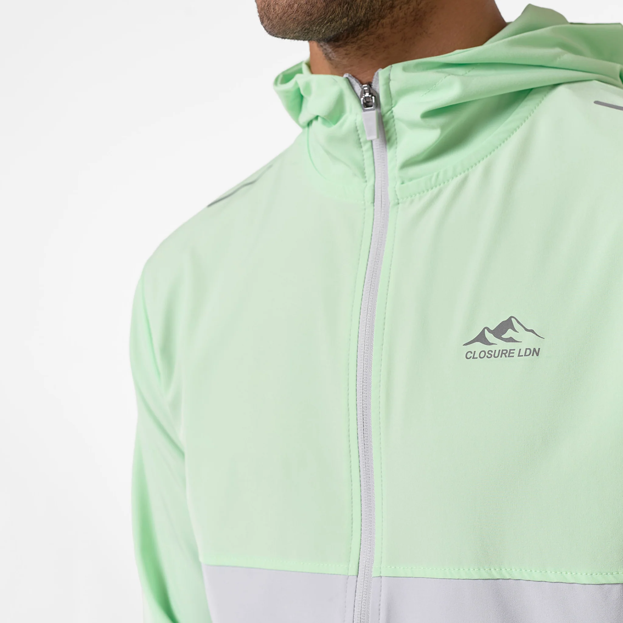 Tech Windbreaker Twinset | Mint - Image 4