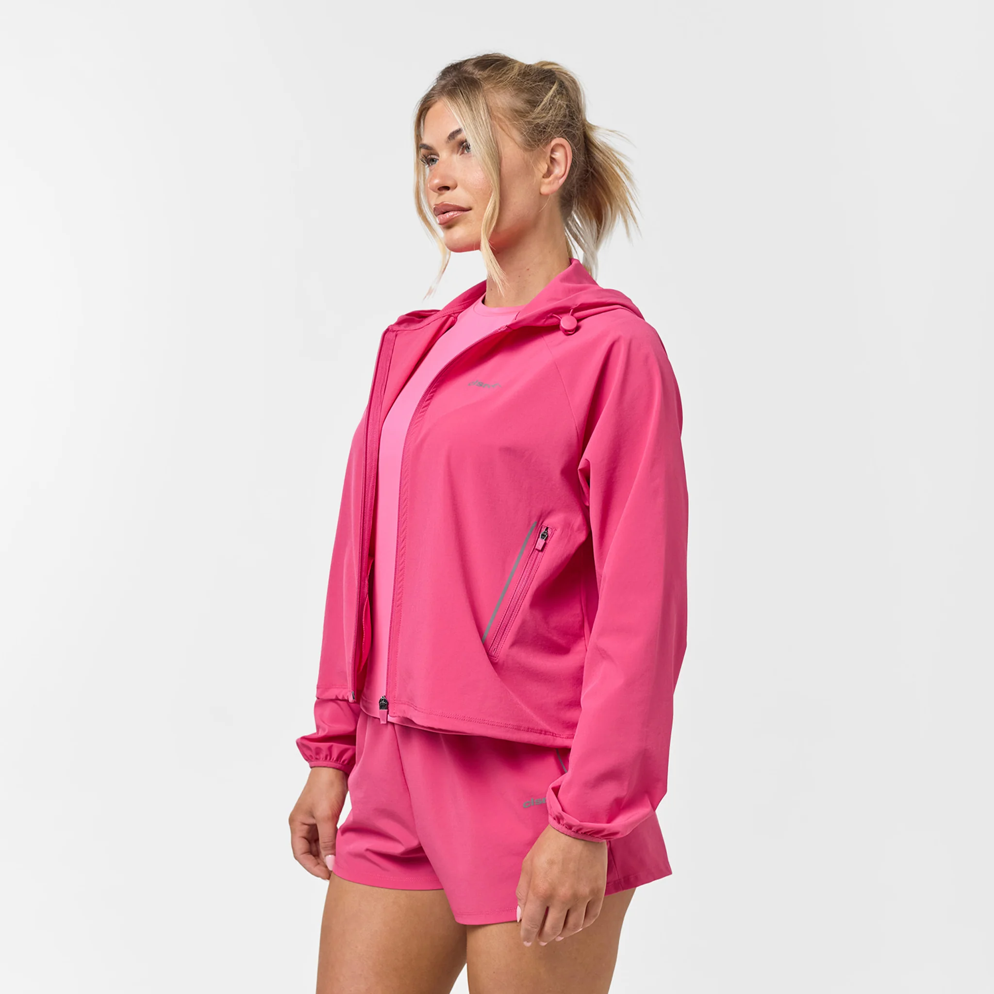 Lightweight Performance Jacket | Bright Pink - Image 10