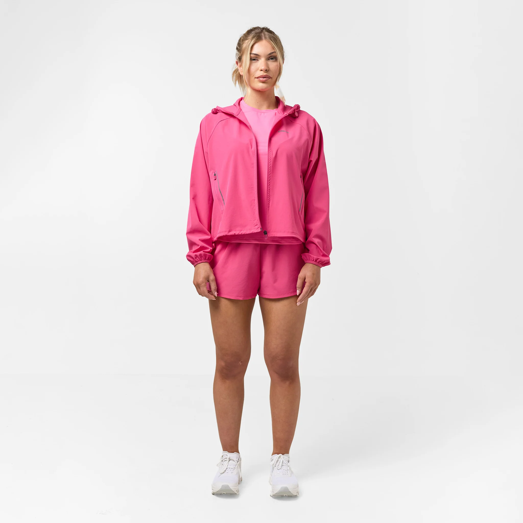 Lightweight Performance Jacket | Bright Pink - Image 11