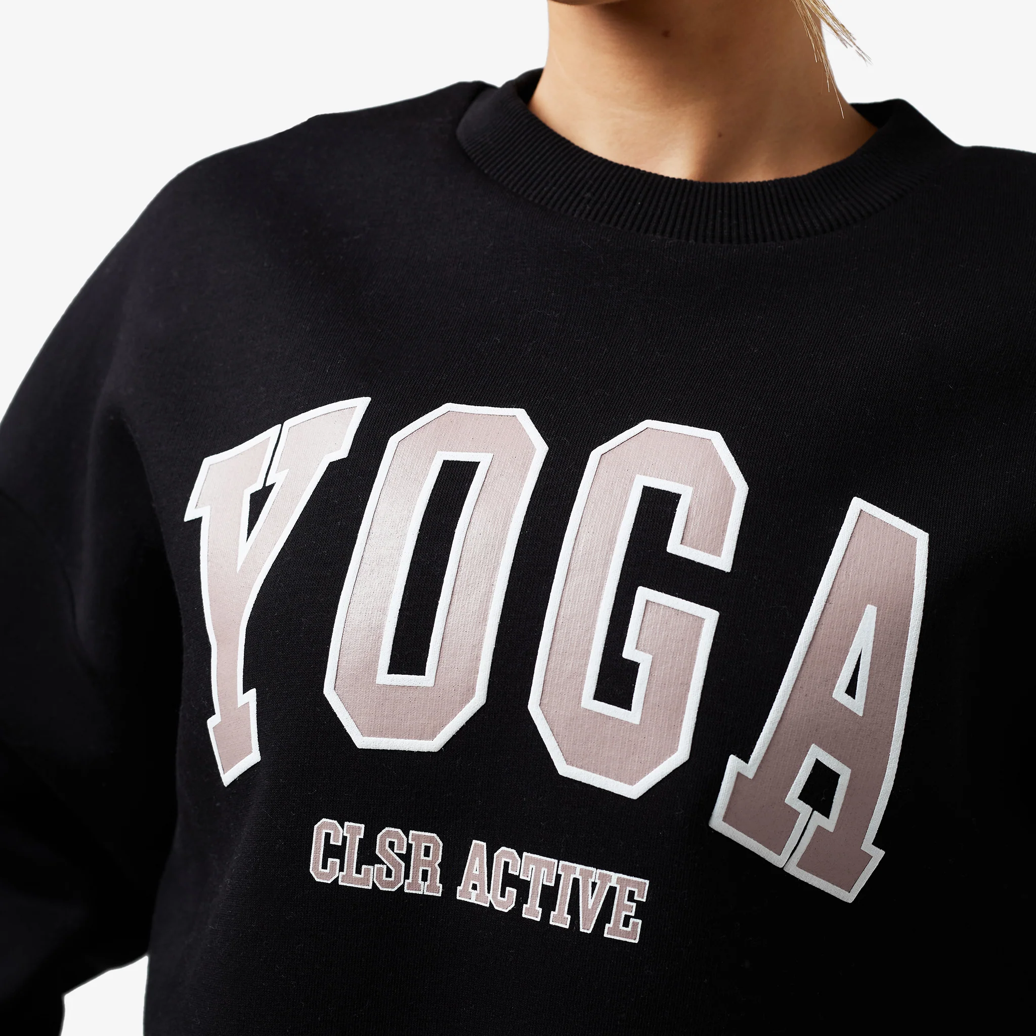 Yoga Sweatshirt | Black - Image 3