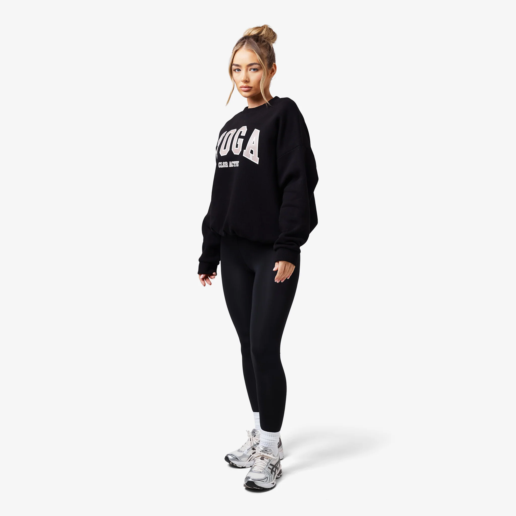Yoga Sweatshirt | Black - Image 4